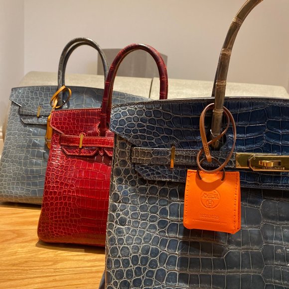 Hermes Accessories - Hermes Milo Swift leather shopping bag charm